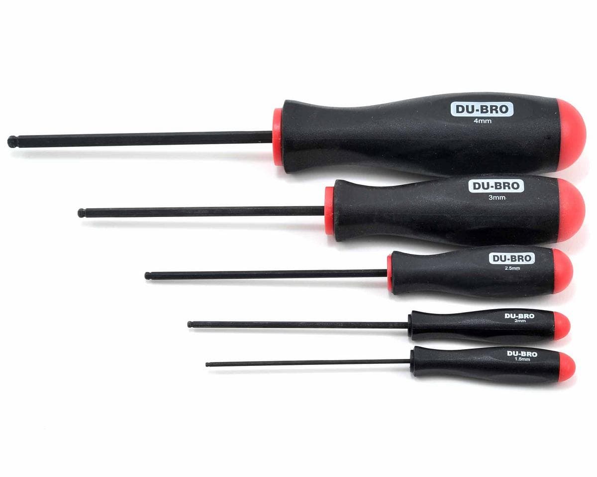 DuBro Metric Ball Driver Set (5)