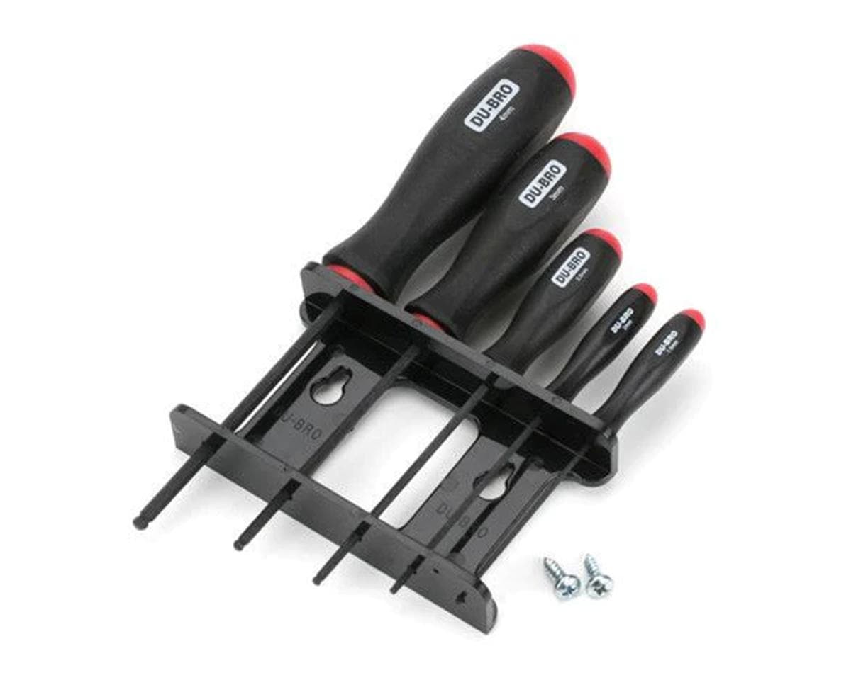 DuBro Metric Ball Driver with Holder (5 pc)