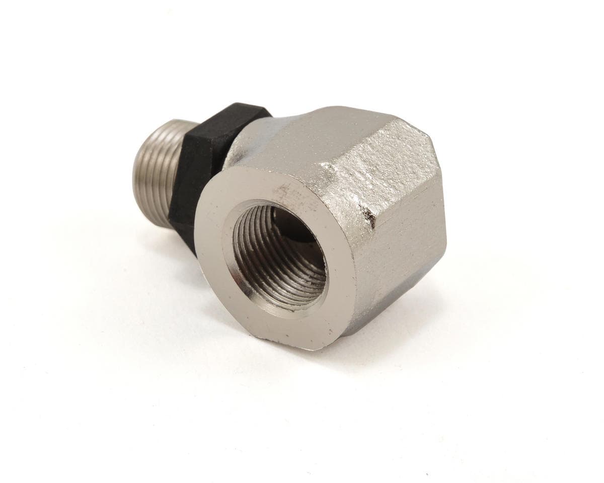Saito Engines Right Angle Muffler Adapter w/Nut (AG, AH)