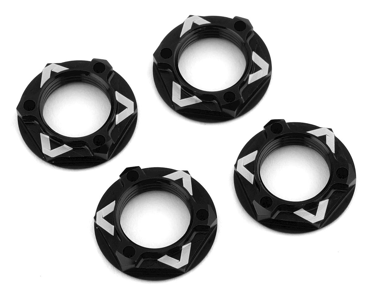 Avid RC "Triad" 17mm Light Weight Wheel Nut (4) (Black)