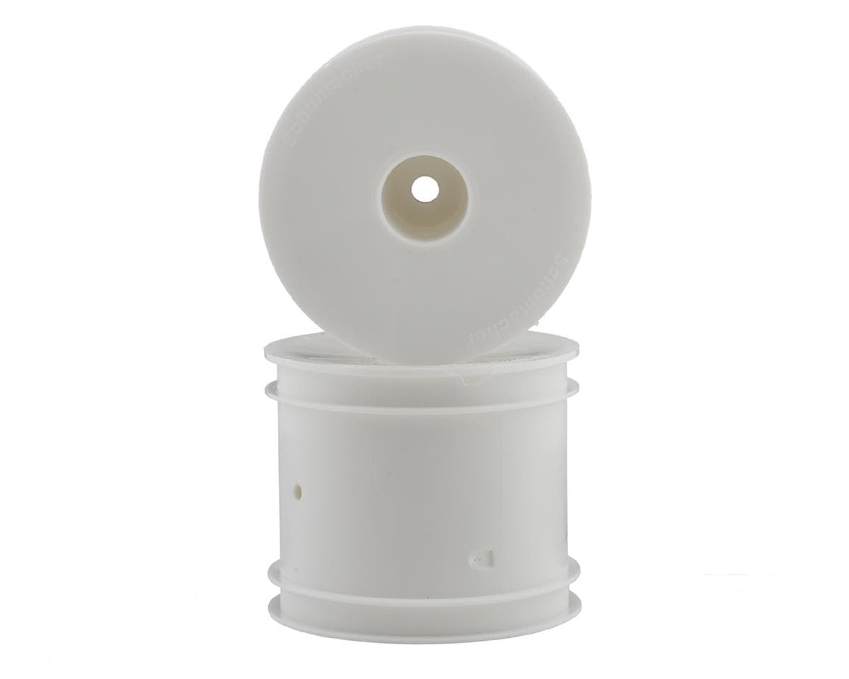 Schumacher 2.2" 1/10 Stadium Truck Wheel (White) (2) w/12mm Hex