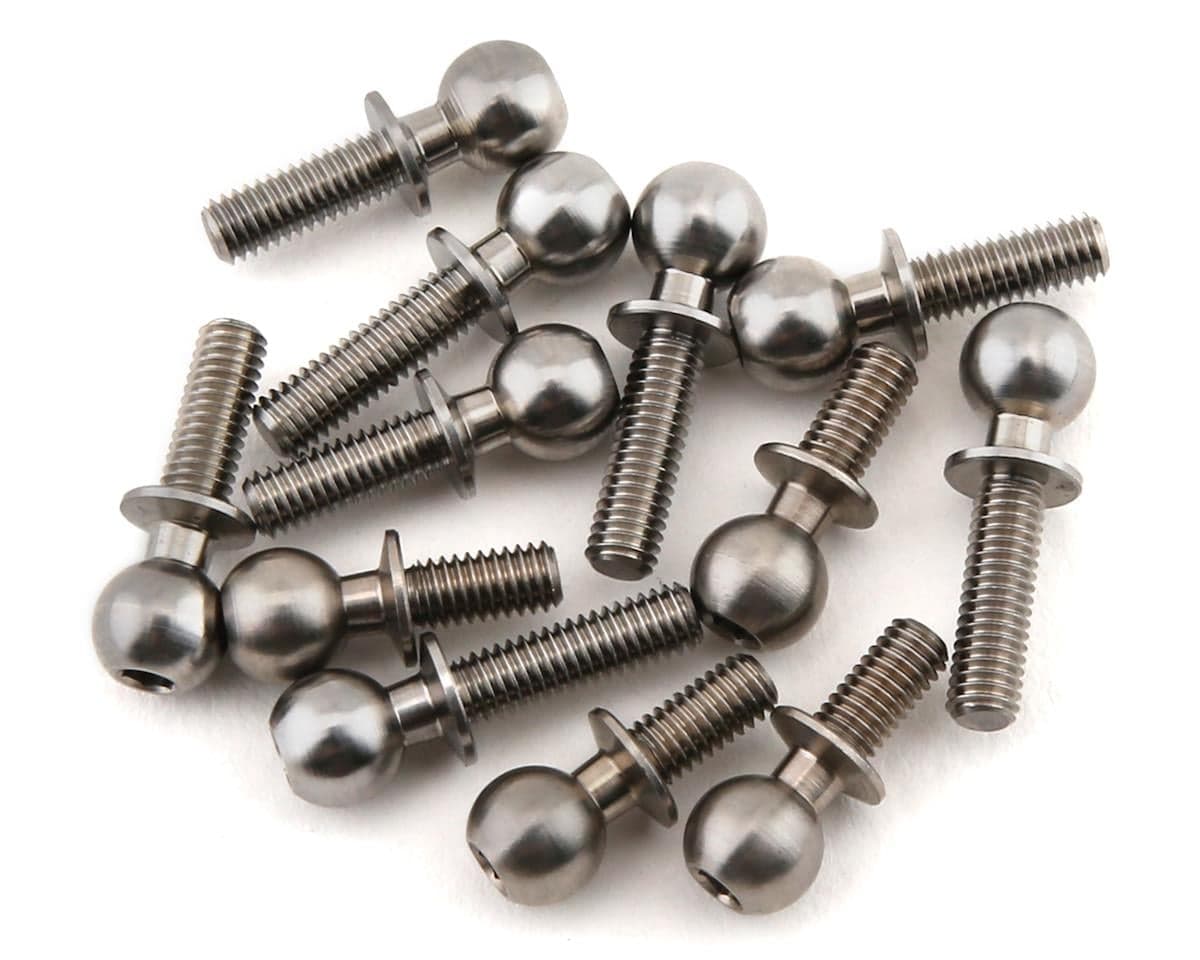 Avid RC RC10B6.2/RC10B6.2D Titanium Ball Stud Kit
