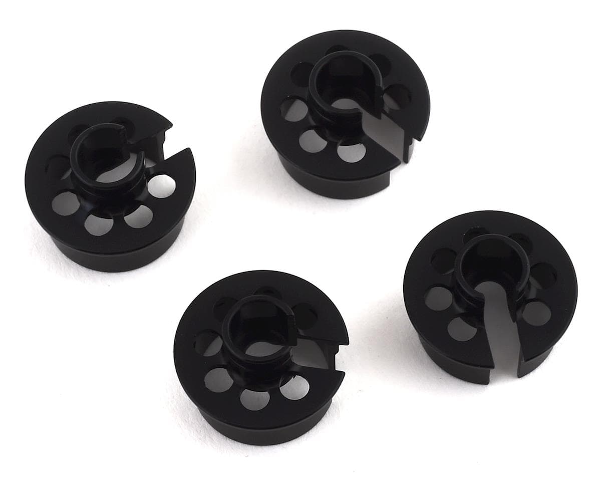 XRAY XB2 2020 Aluminum Shock Spring Retaining Collar (4) (-2mm)