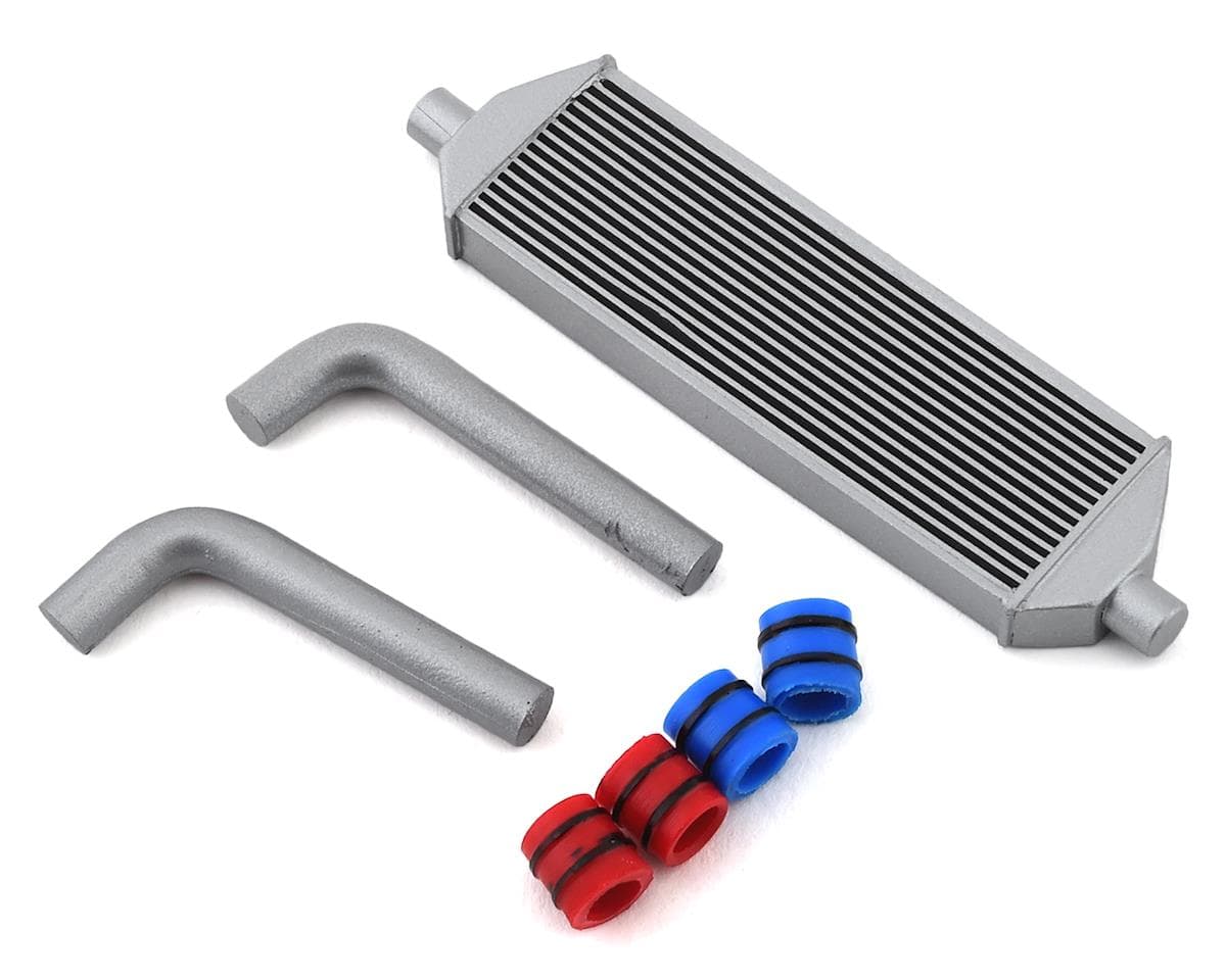Sideways RC Scale Drift Full Intercooler Kit (Silver) (Low Profile)