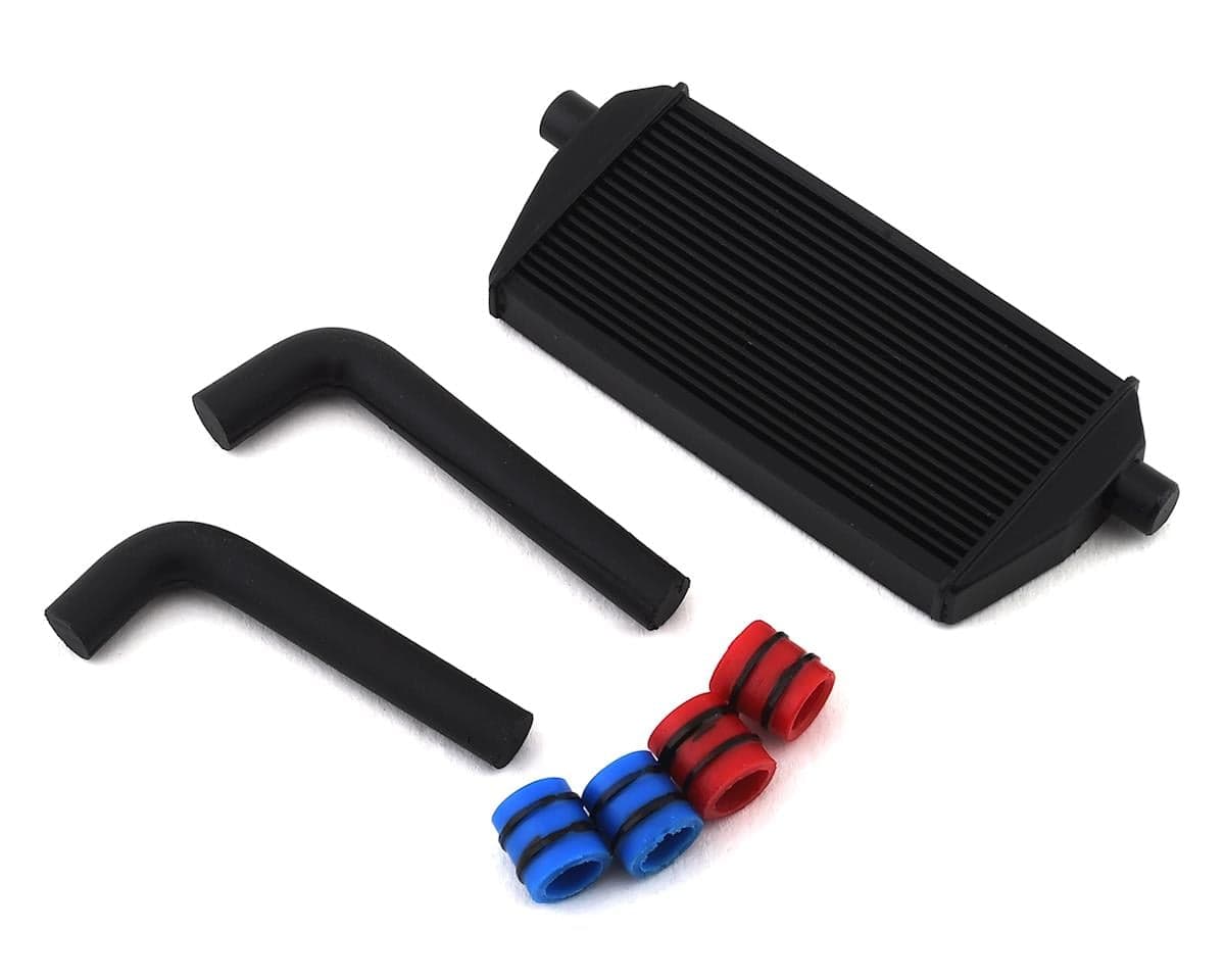 Sideways RC Scale Drift Full Intercooler Kit (Black) (Medium)