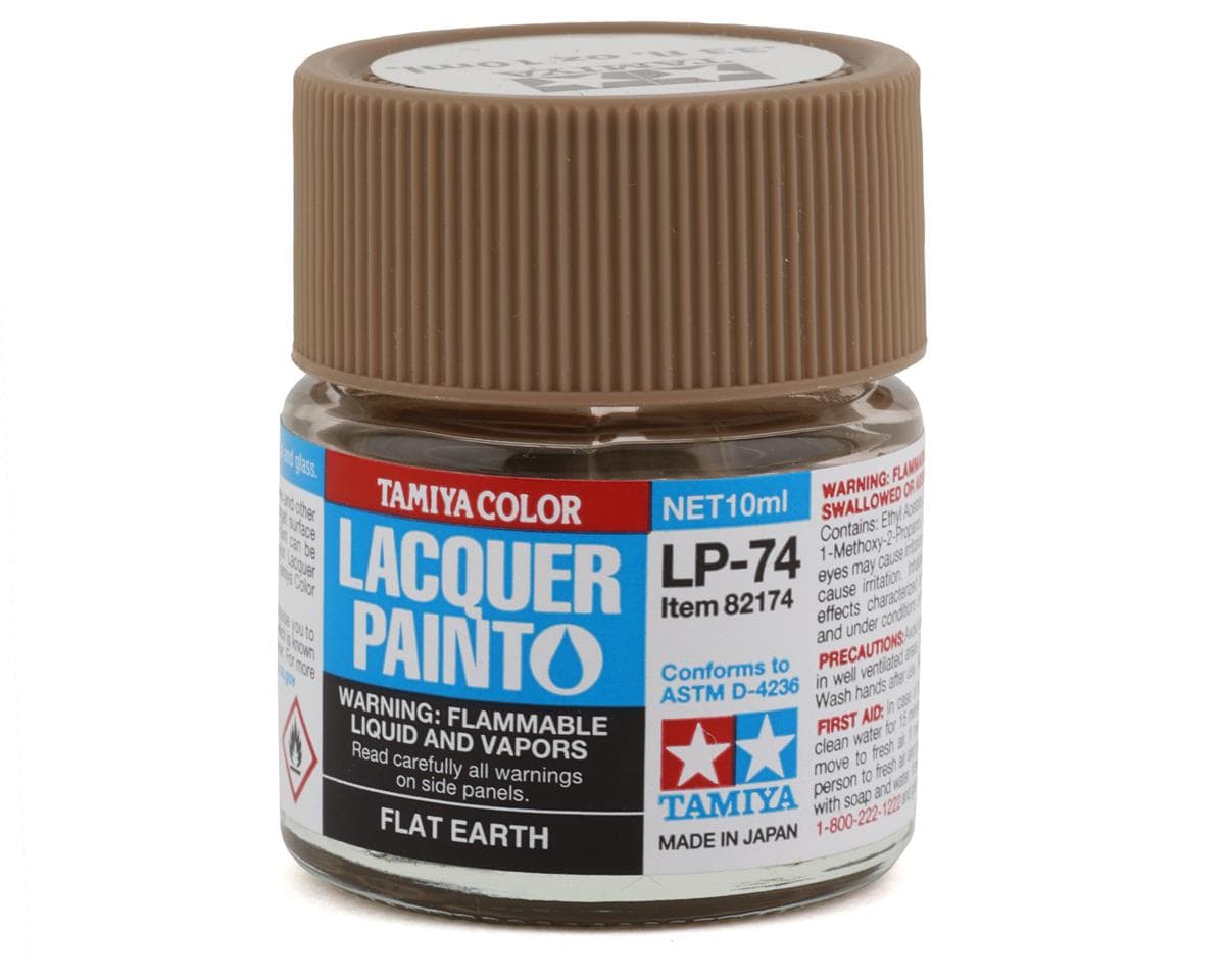 Tamiya LP-74 Flat Earth Lacquer Paint (10ml)