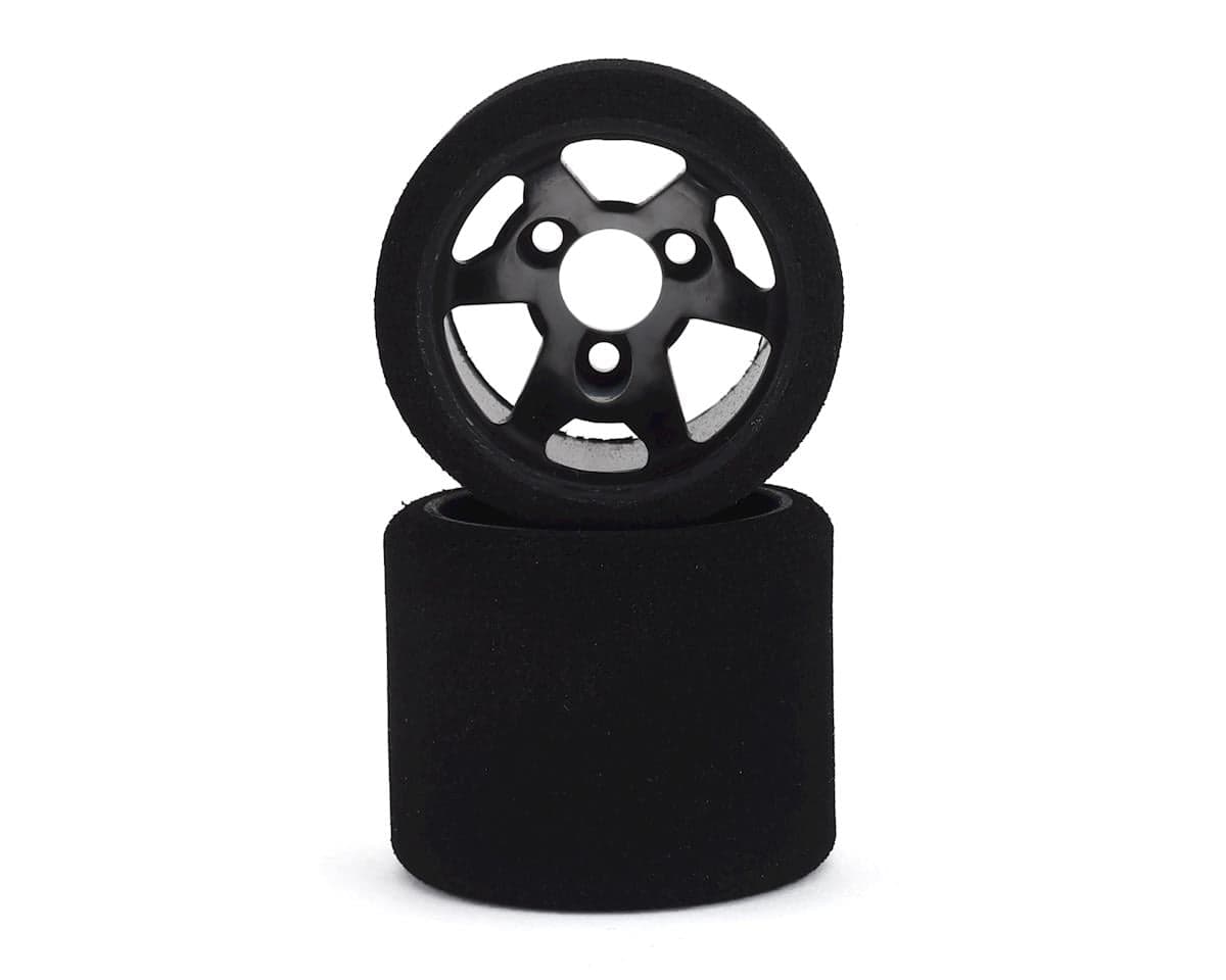 Contact 1/12 Foam Rear Tires (Black) (2) (30 Shore)