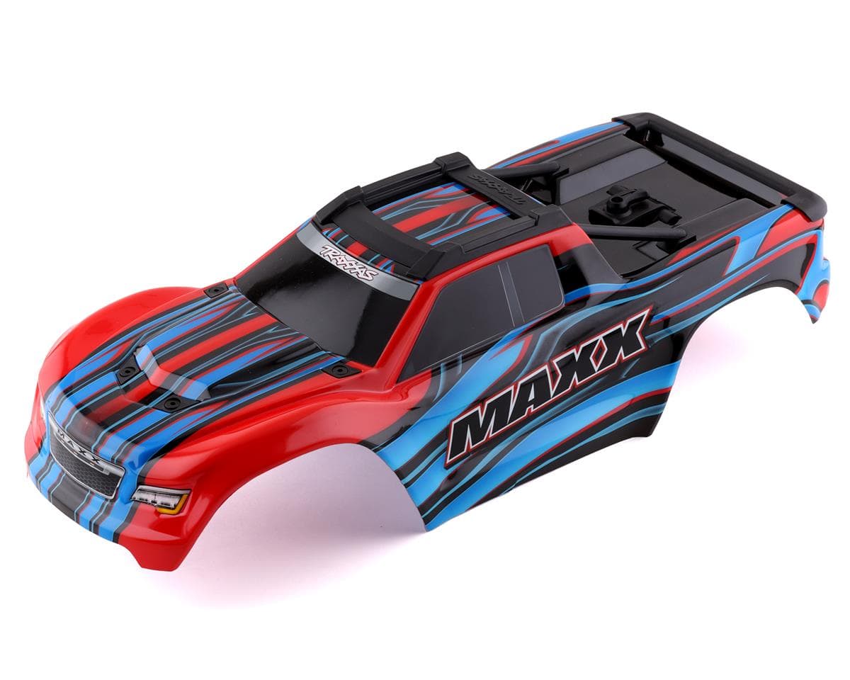 Traxxas V1 Maxx Pre-Painted Monster Truck Body (Red)