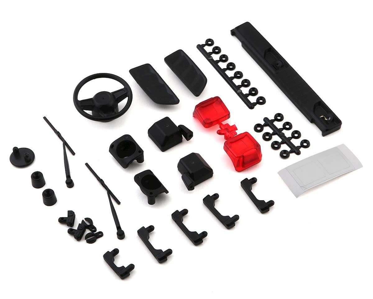 Axial SCX10 III Jeep JLU Exterior Body Detail Parts