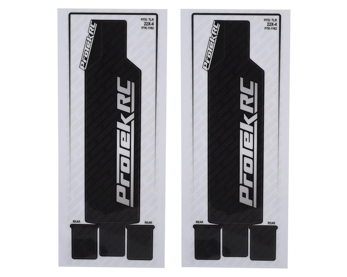 ProTek RC TLR 22X-4 "Thick" Precut Chassis Protective Sheet (2)