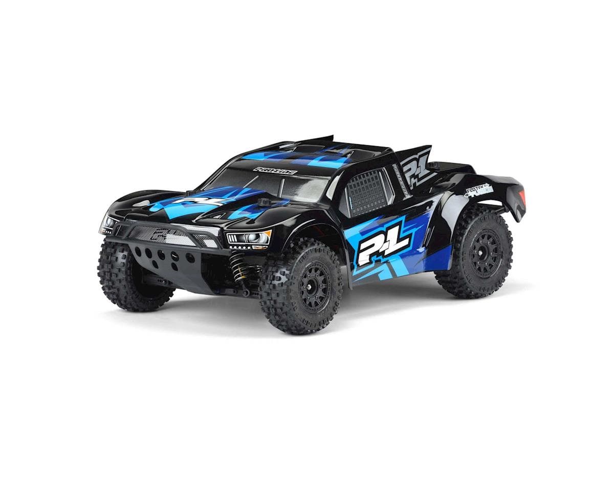 Pro-Line Flo-Tek Fusion Pre-Painted Pre-Cut Short Course Body (Black)
