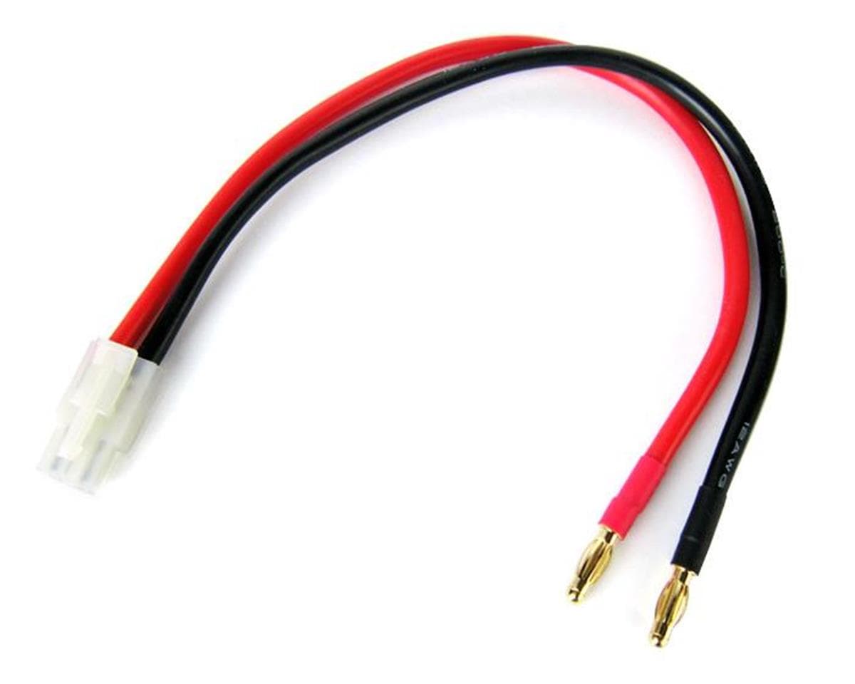 Common Sense RC Tamiya Charging Adapter w/4mm Banana Plug
