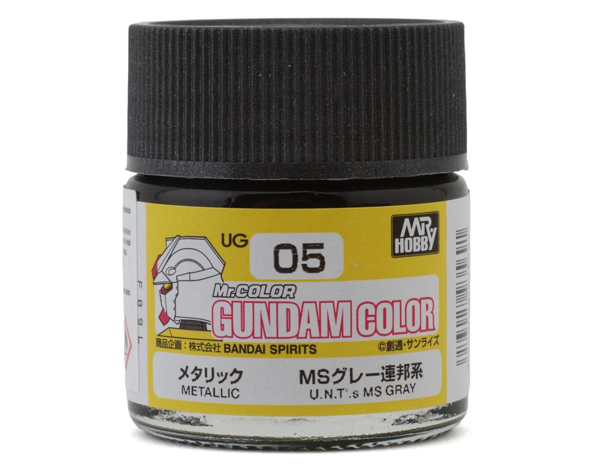 GSI Creos Mr. Hobby "Gundam Color" Acrylic paint (MS Federation Gundam Grey) (10ml) (Semi Gloss)