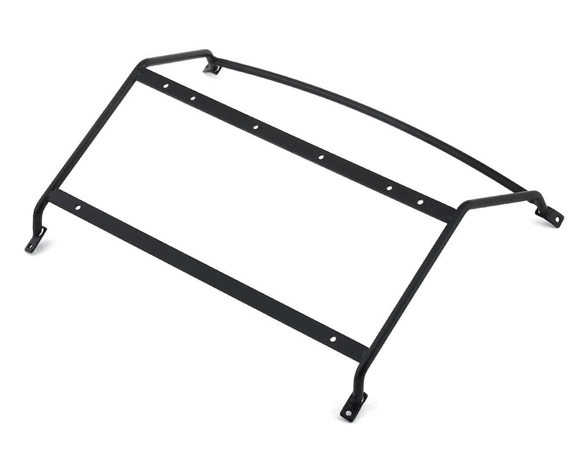 RC4WD CChand Vanquish VS4-10 Origin Halfcab Exterior Steel Roll Cage (Black) w/Round Light Buckets