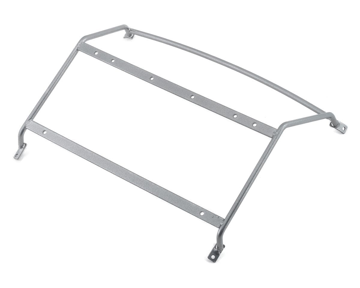 RC4WD CChand Vanquish VS4-10 Origin Halfcab Exterior Steel Roll Cage (Silver) w/Round Light Buckets
