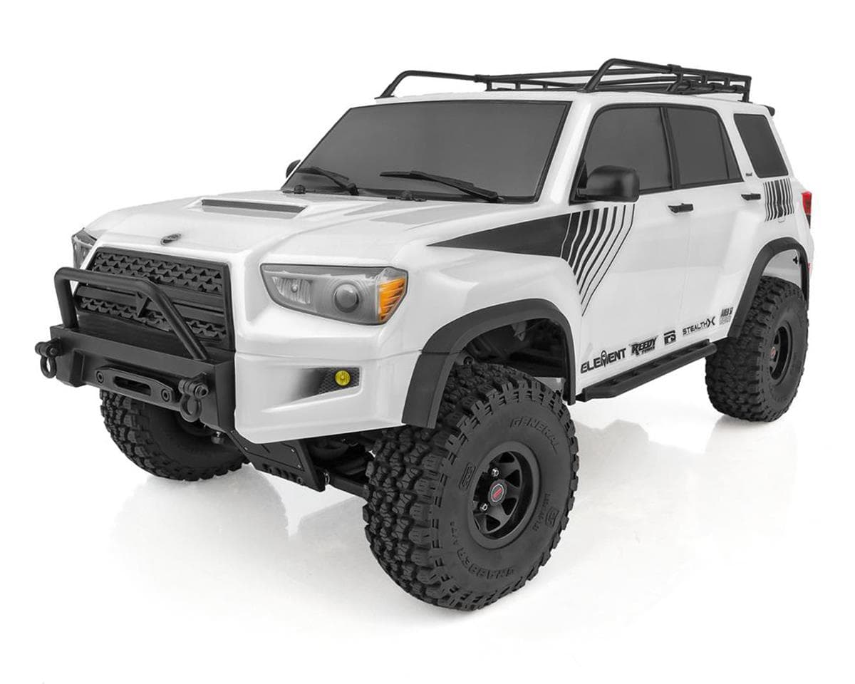 Element RC Enduro Trailrunner 4x4 RTR 1/10 Rock Crawler (White) w/2.4GHz Radio