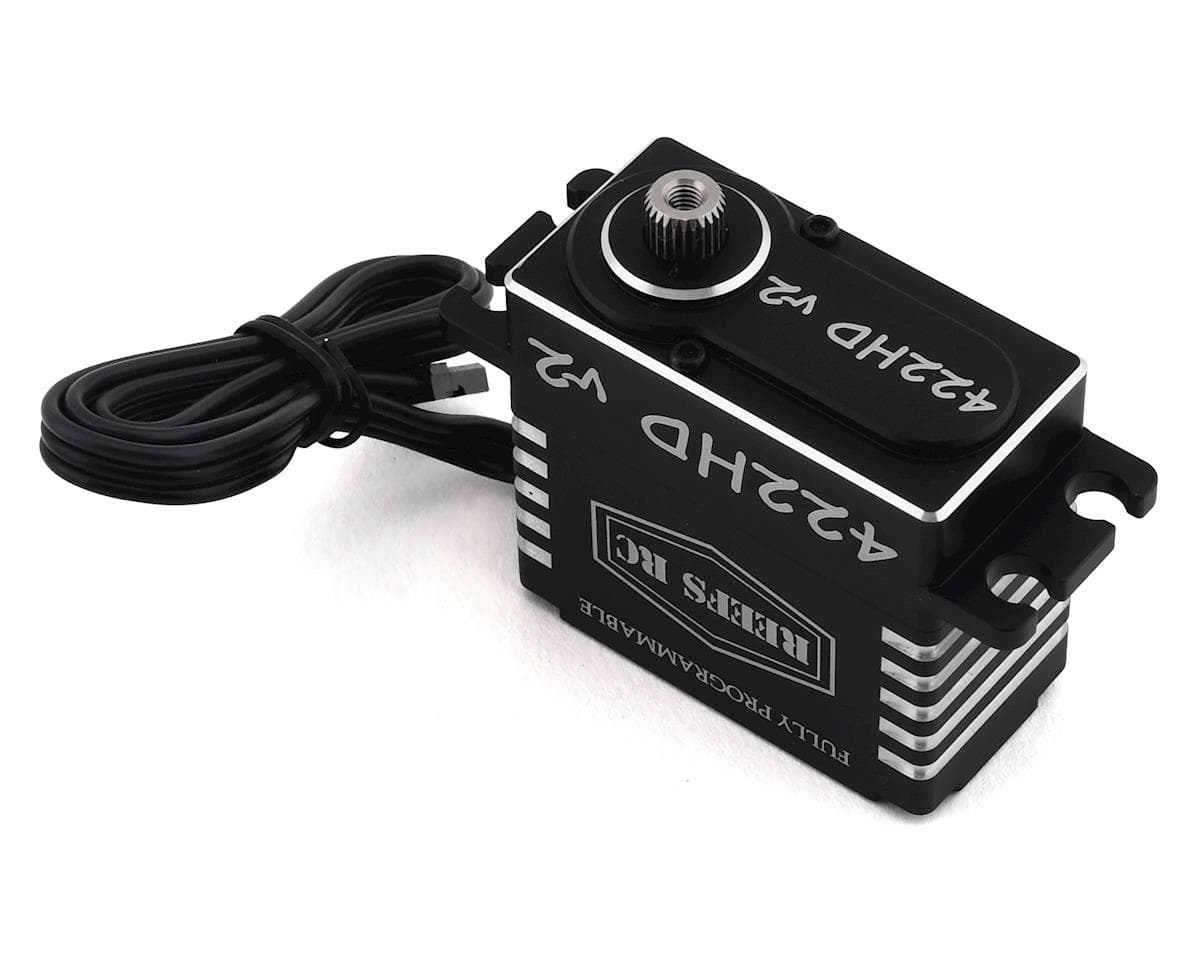 Reefs RC 422HDV2 High Torque Titanium Gear Digital Servo (High Voltage)