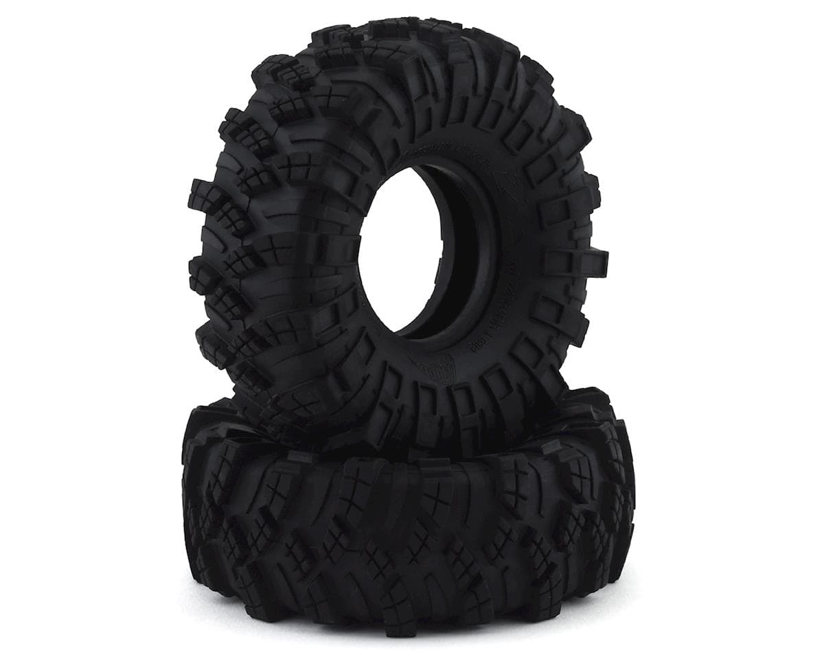 Team Ottsix Racing Voodoo KLR/M 1.9" Crawler Mud Tires (2) (Red) (No Foam)