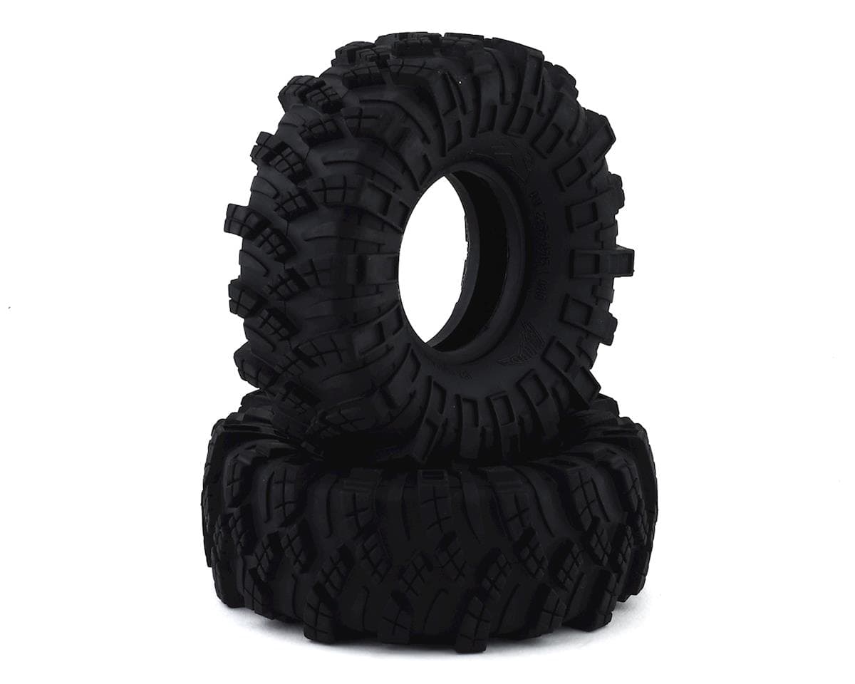 Team Ottsix Racing Voodoo KLR/M 1.9" Crawler Mud Tires (2) (Gold) (No Foam)