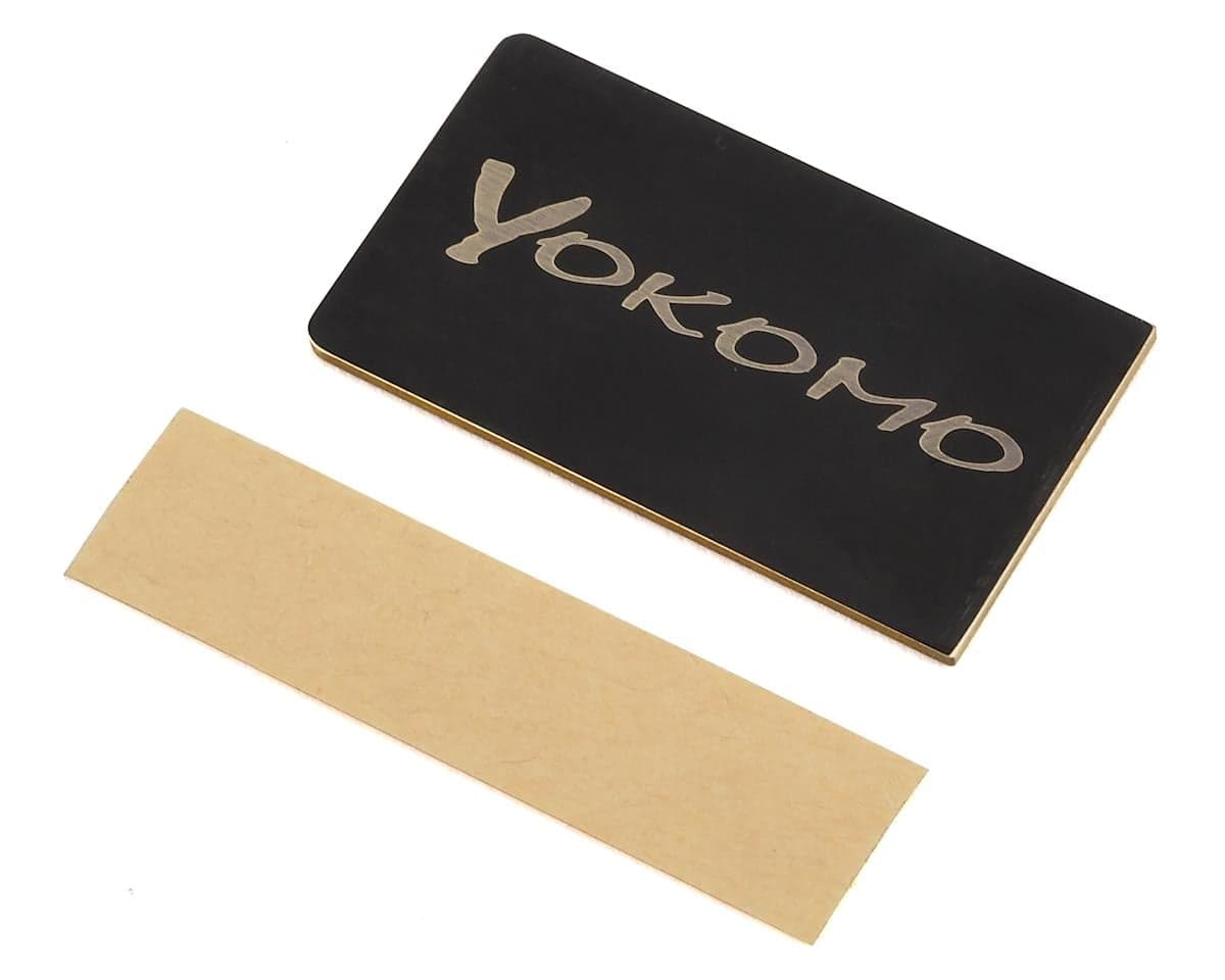 Yokomo Motor Slit Chassis Balance Weight (6g)