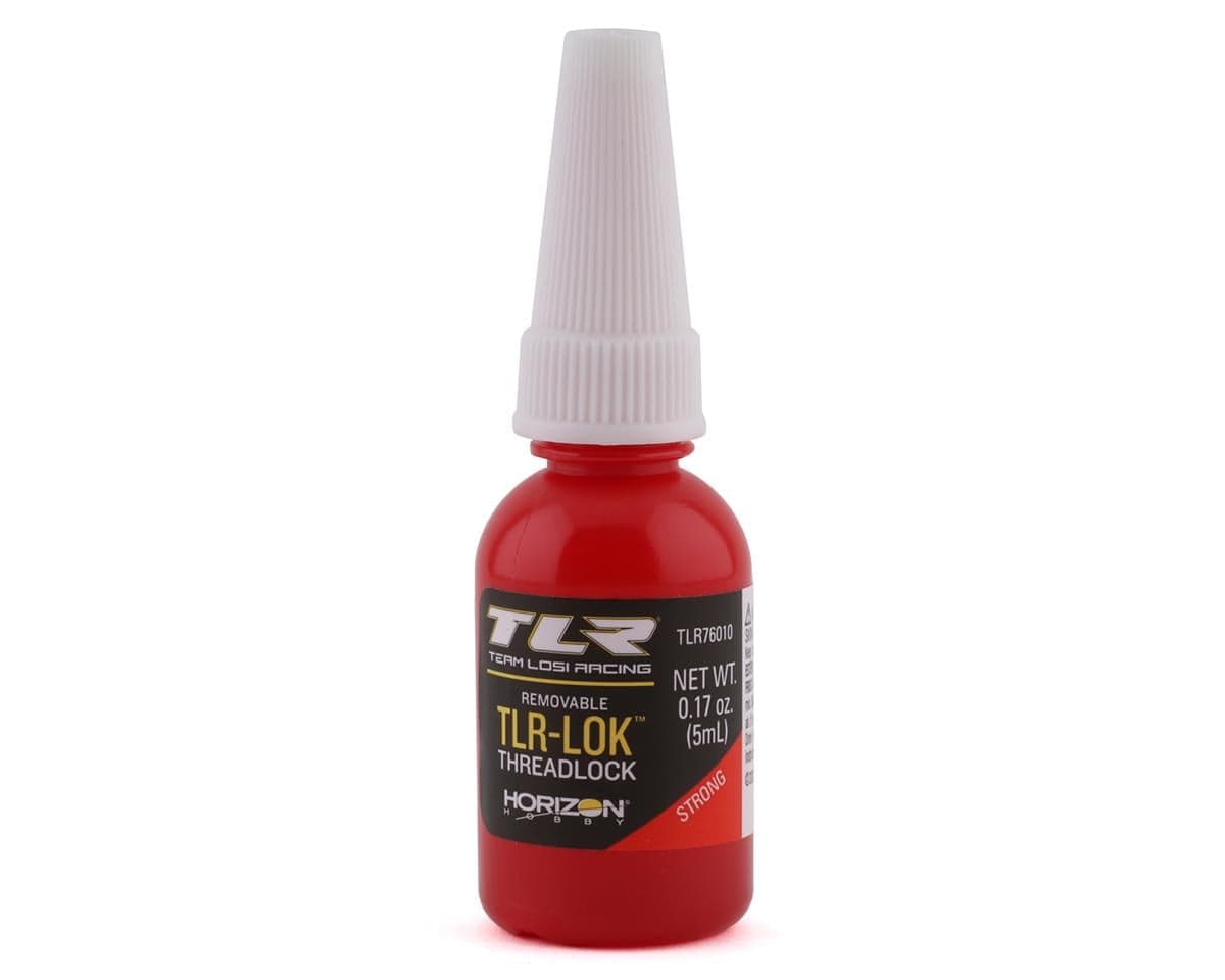 Team Losi Racing TLR-LOK Threadlock (Red) (5ml)