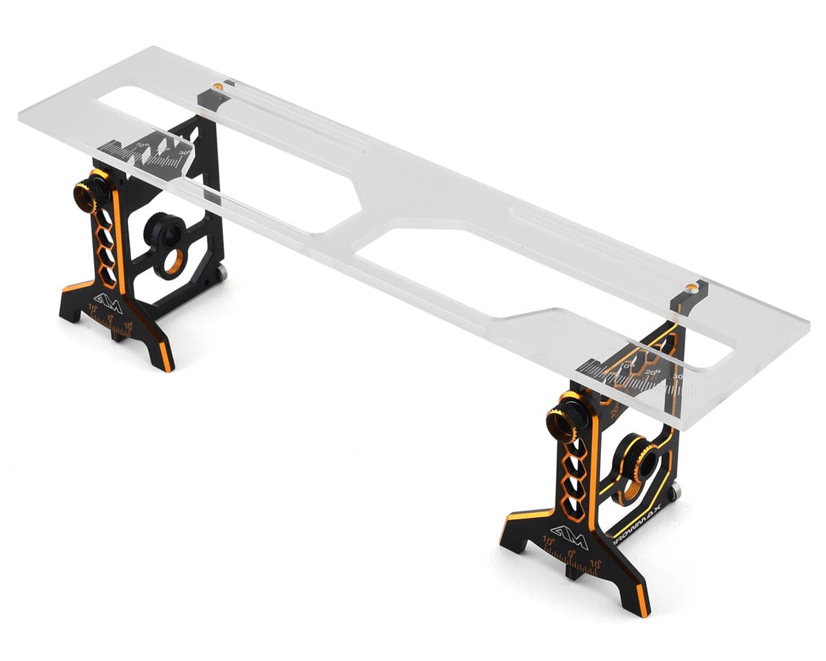 AM Arrowmax Black Golden 1/10 & 1/12 Pan Car Set-Up System w/Bag