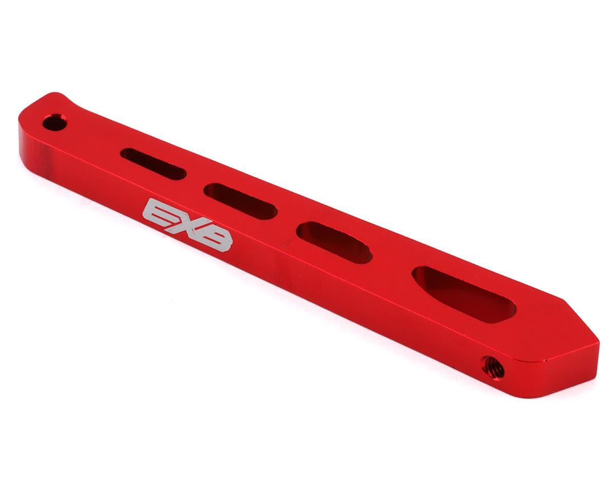 Arrma 6S EXB 87mm Aluminum Rear Center Chassis Brace (Red)