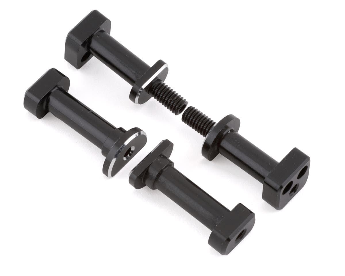 Schumacher Cougar/Storm Alloy LiPo Posts (Black) (4)