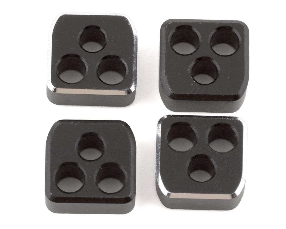 Schumacher Cougar/Storm Alloy LiPo Post Spacers (Black) (4)