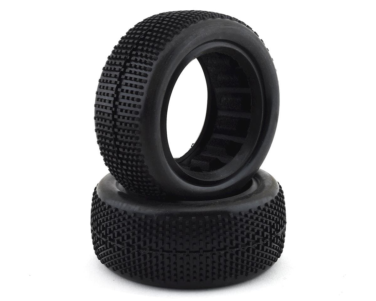 Raw Speed RC SuperMini 2.2" 1/10 4WD Front Buggy Tires (2) (Soft - Long Wear)