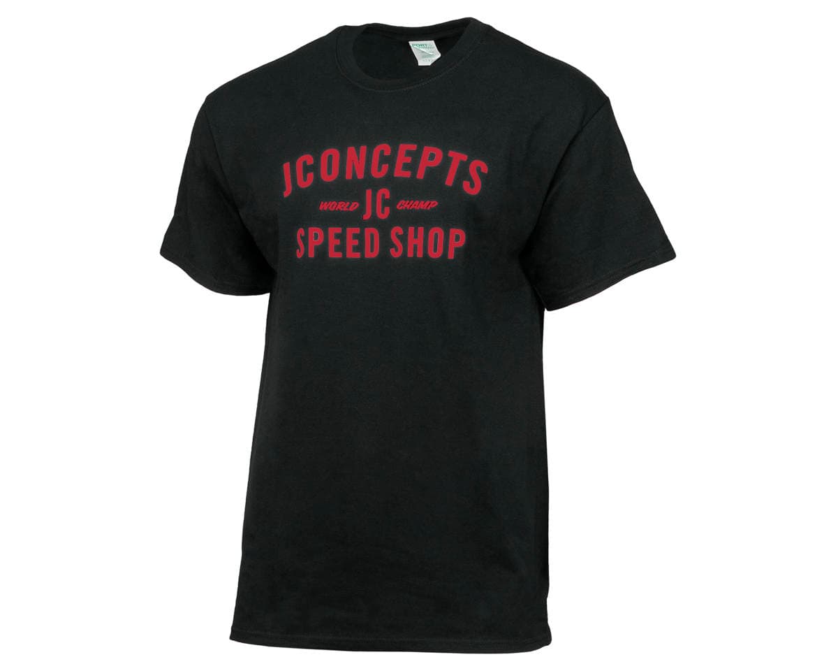 JConcepts Speed Shop T-Shirt (Black) (M)