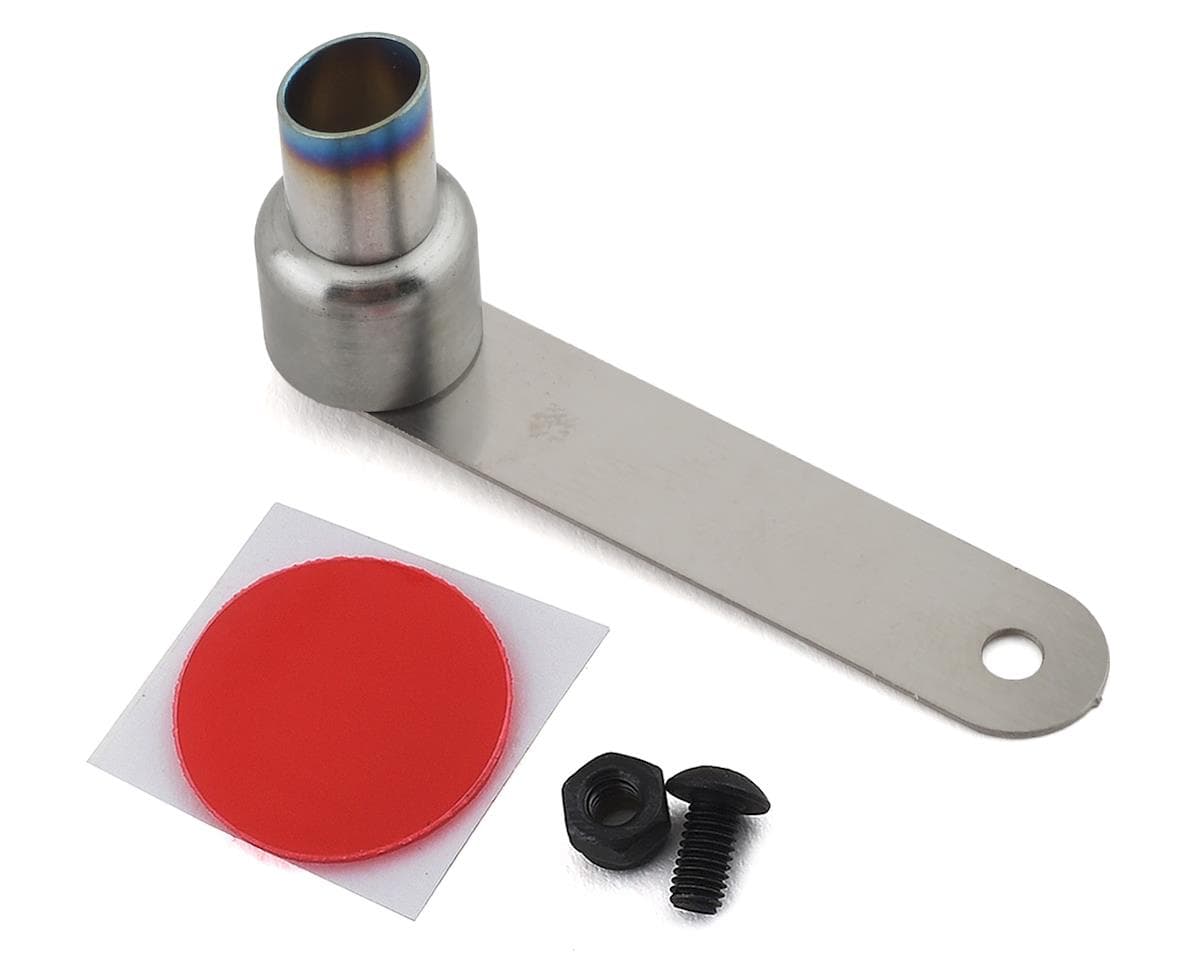 Usukani 21mm Stainless Steel Scale Exhaust Pipe (3mm LED/Sloping) (Diameter 8mm Front - 12mm Rear)