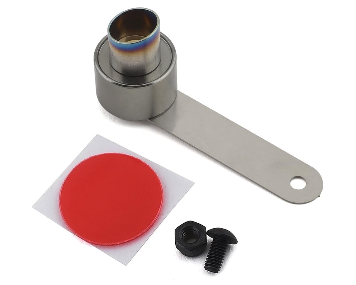 Usukani 21mm Stainless Steel Scale Exhaust Pipe (5mm LED/Planar) (Diameter 10mm Front - 17mm Rear)