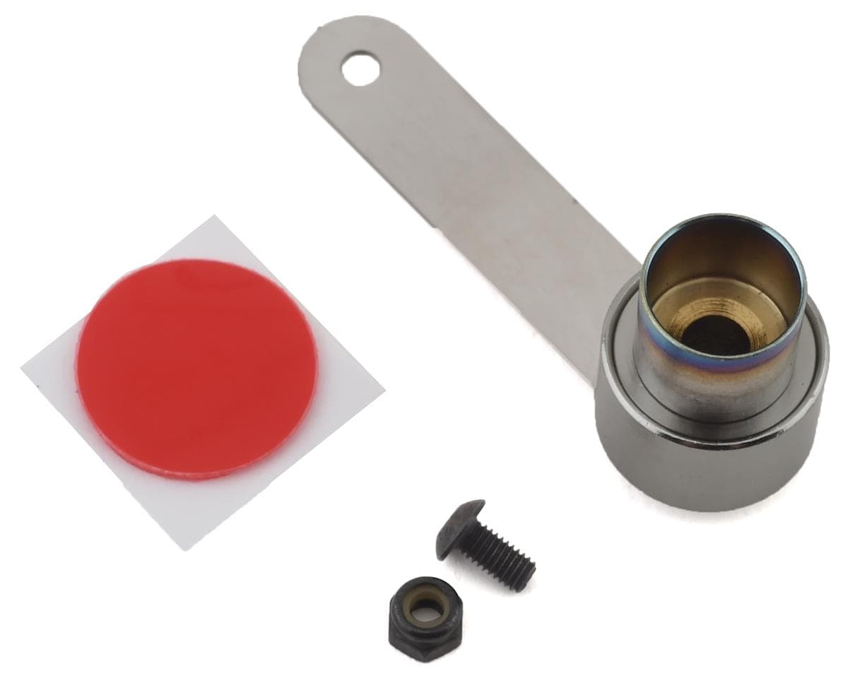 Usukani 20mm Stainless Steel Scale Exhaust Pipe (5mm LED/Planar) (Diameter 10mm Front - 17mm Rear)