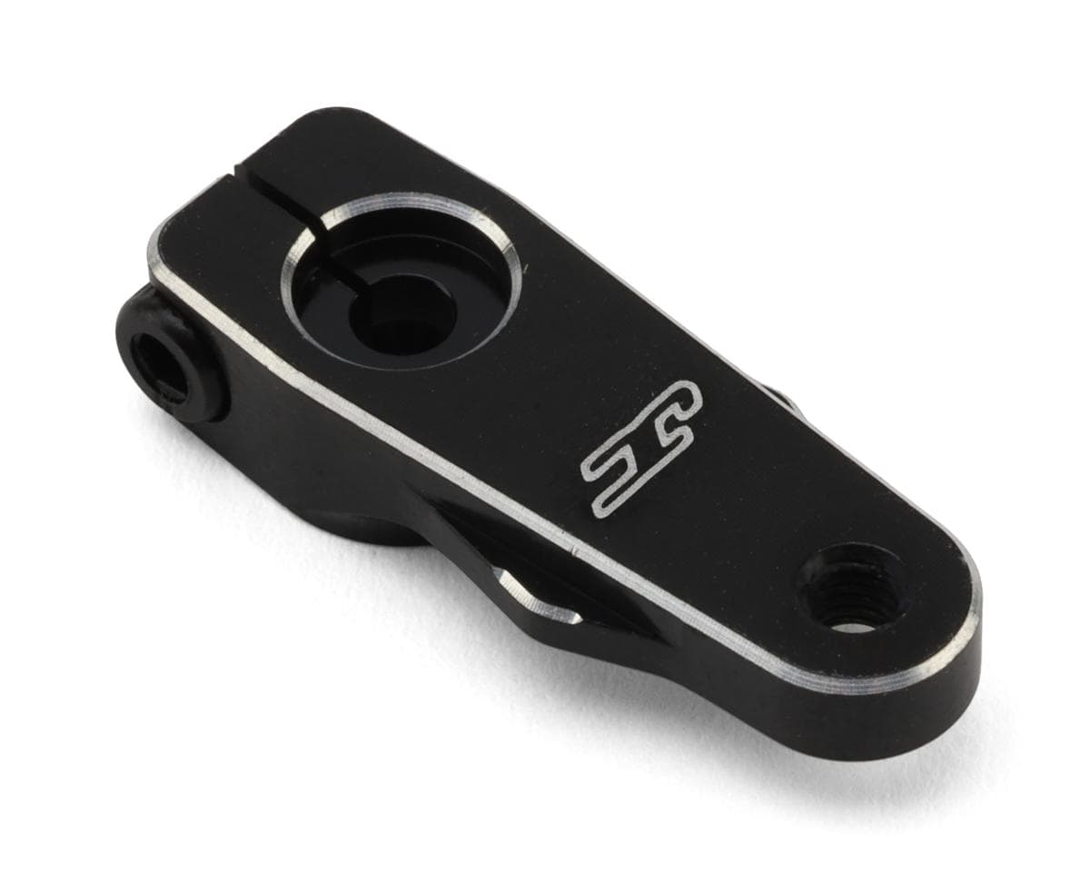 JConcepts 18mm Aluminum Clamping Servo Horn (Black) (25T)
