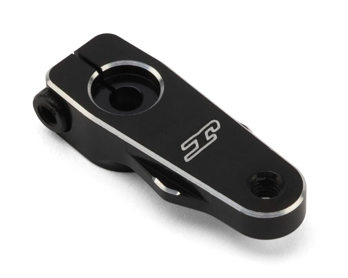 JConcepts 18mm Aluminum Clamping Servo Horn (Black) (23T)