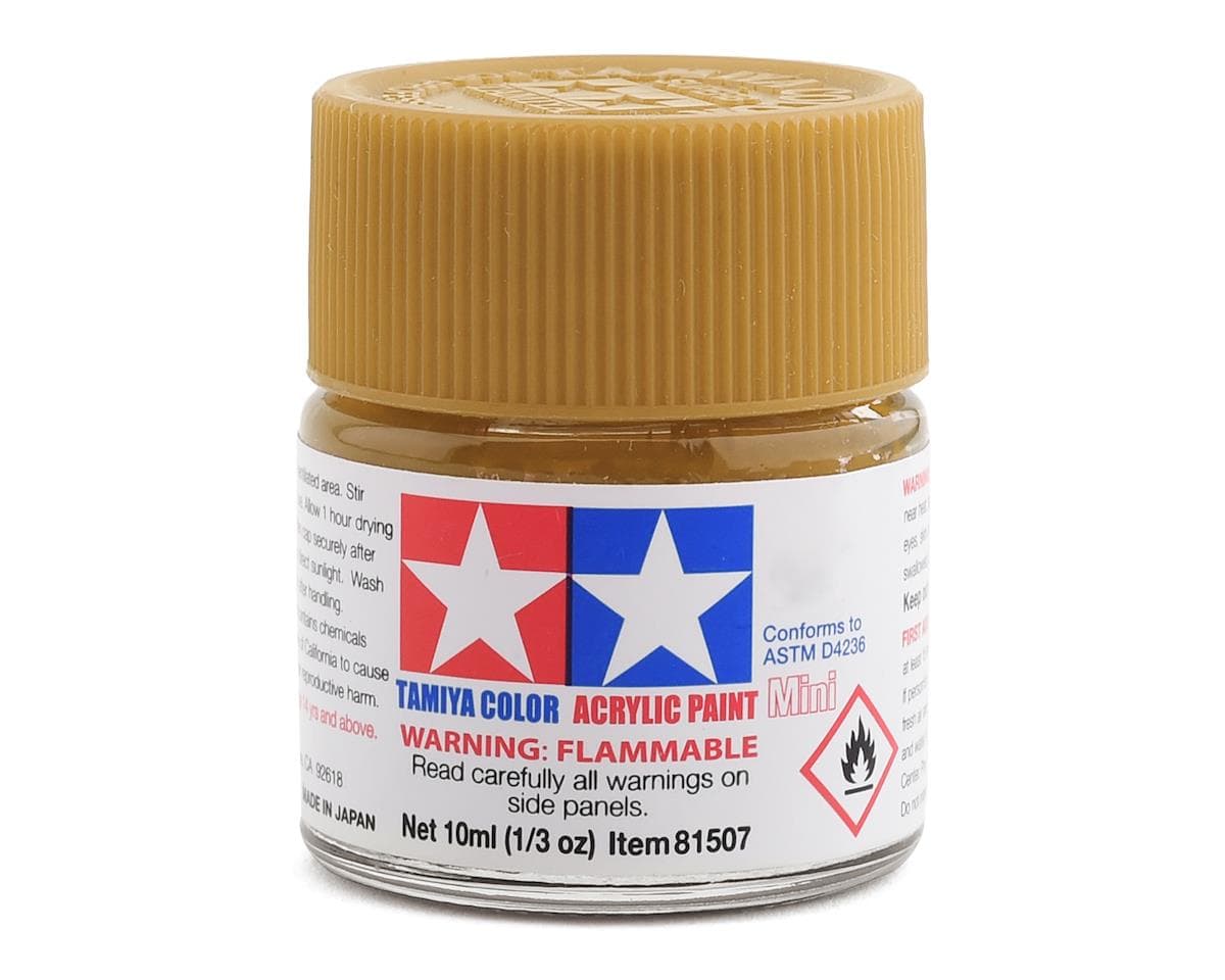 Tamiya X-12 Gold Leaf Gloss Finish Acrylic Paint (23ml)