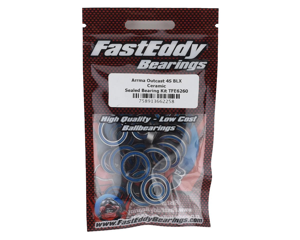 FastEddy Arrma Outcast 4S BLX Ceramic Sealed Bearing Kit