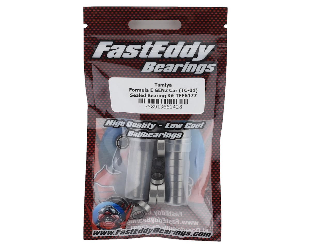 FastEddy Tamiya Formula E GEN2 Sealed Bearing Kit (TC-01) (TAM58681)