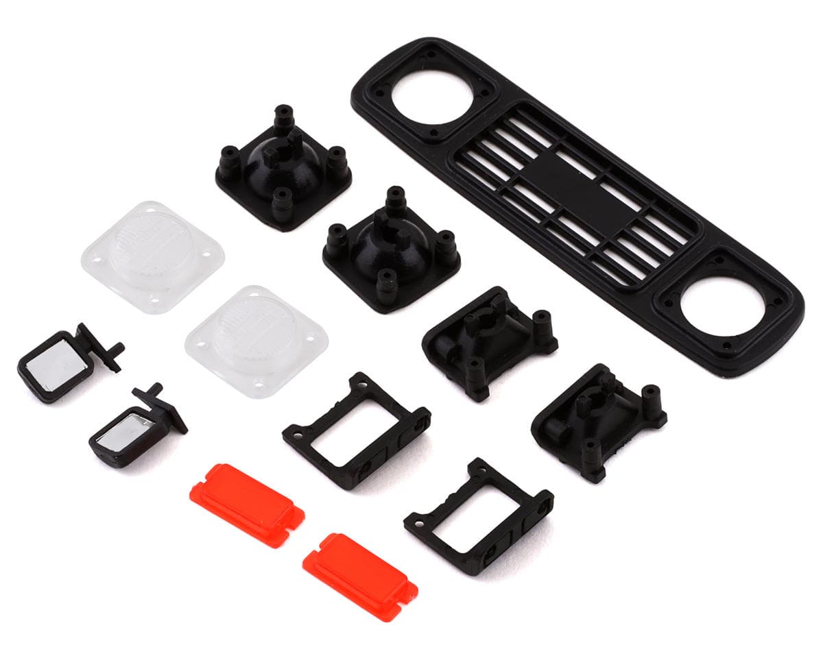 HobbyPlus CR18P V3 Rushmore Body Grille & Light Mounts Set
