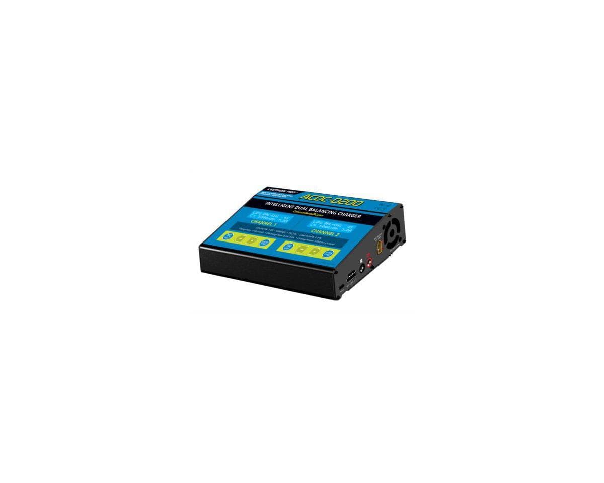 Common Sense RC Duo Max Two-Port Multi-Chemistry Balancing Charger (6S/10A/200W)