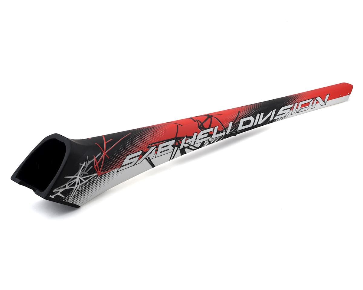 SAB Goblin Kraken 580 Nitro Tail Boom (Red/Black)