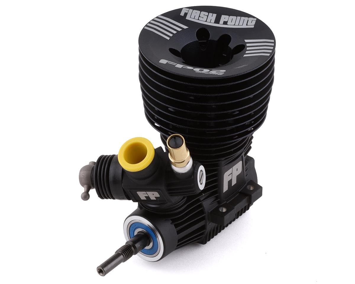 Flash Point FP02 .21 3-Port Competition Nitro Buggy Engine (w/Ceramic Rear Bearing)