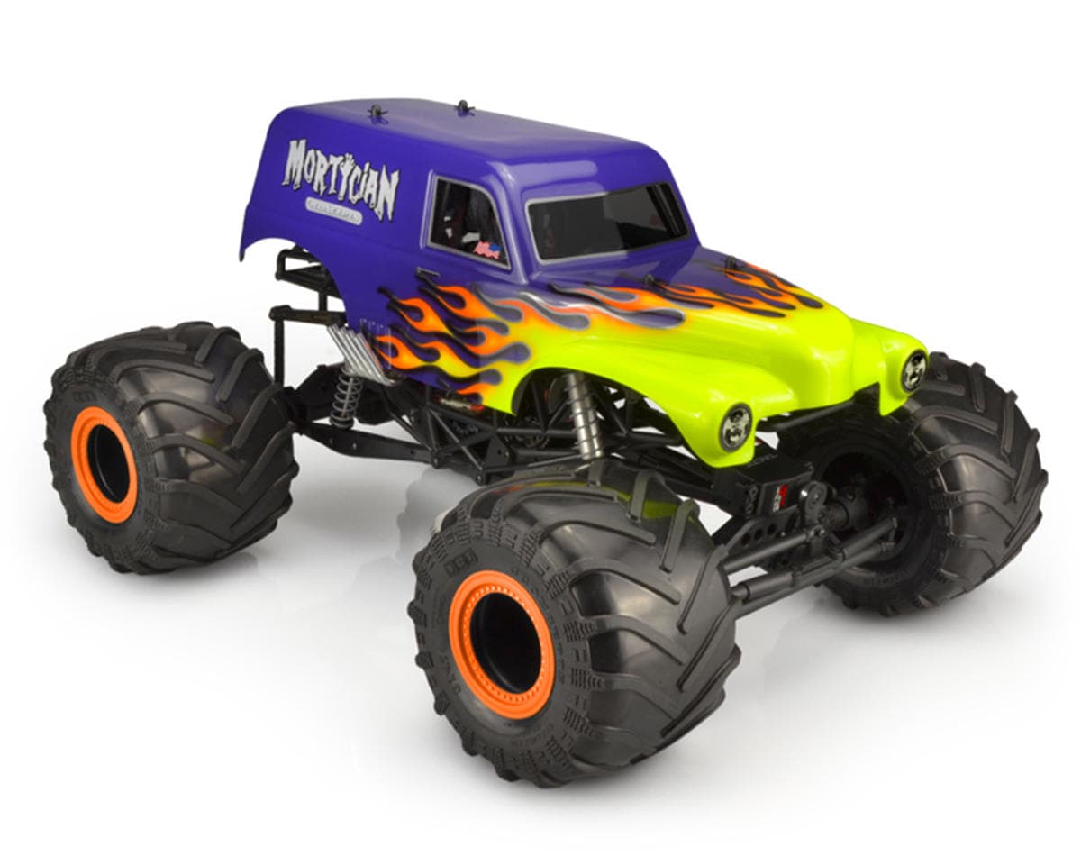 JConcepts Mortician Monster Truck Body (Clear) (12.5")