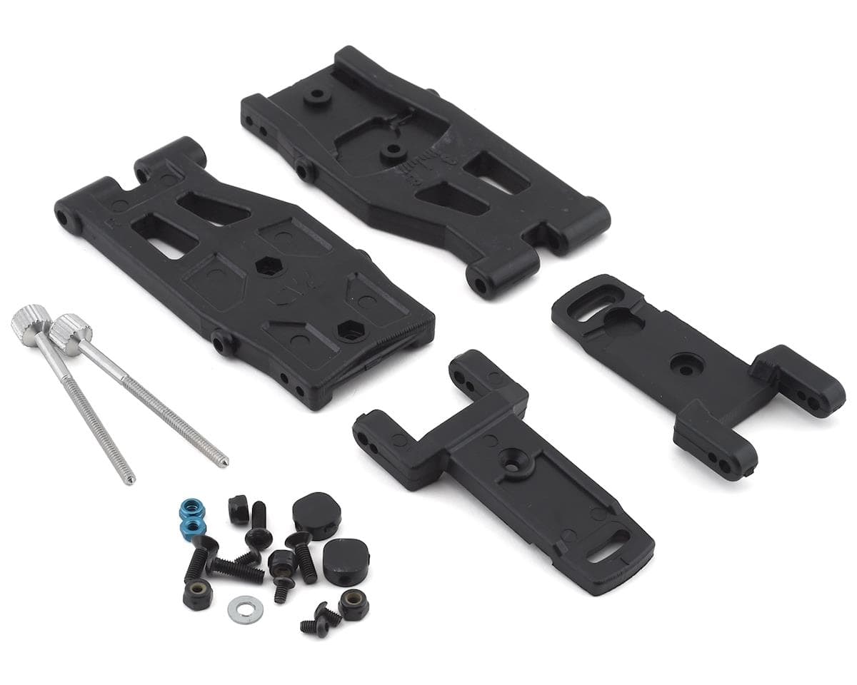 Custom Works SC6.1 Adjustable Toe Rear A-Arm Set