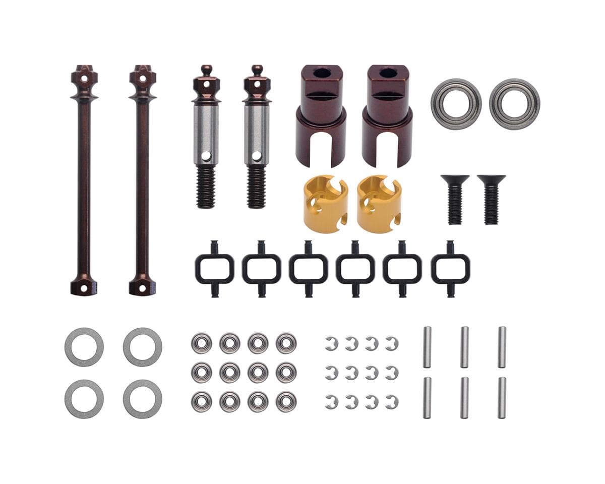 AM Arrowmax Yokomo BD10/BD9 Ball-Bearing DJC Driveshaft Set (2)