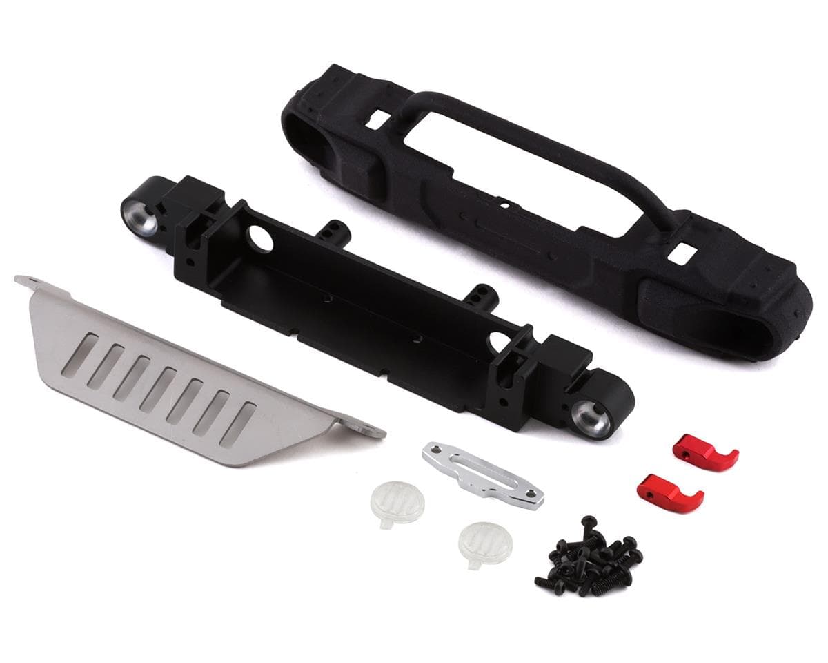 RC4WD CChand Axial SCX10 III OEM Narrow Front Winch Bumper (AXI03003) w/Steering Guard
