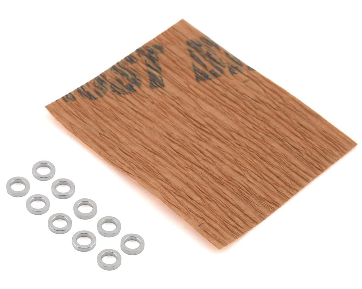 XRAY XB2 3x4.7x1.0mm Aluminum Shim (10)