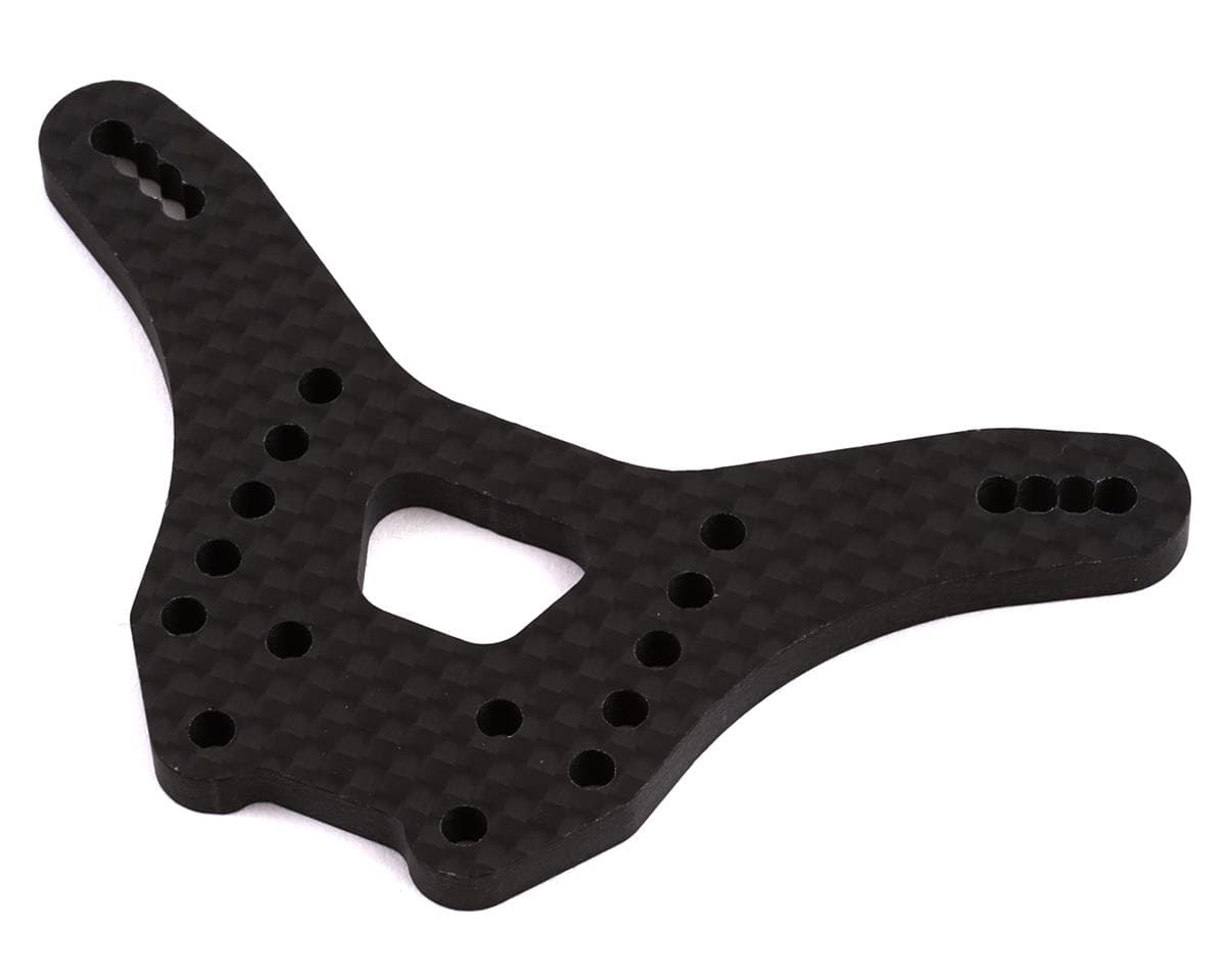 XRAY XB2 2021 4.0mm Graphite LCG Rear Shock Tower (4-Holes)