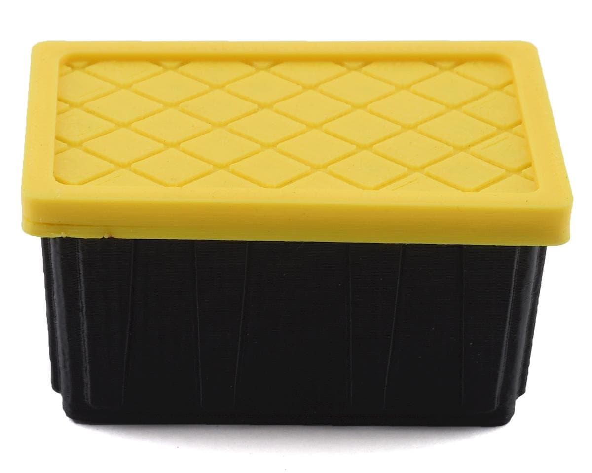 Scale By Chris HD Tote w/Yellow Lid (Large) (Miniature Scale Accessory)